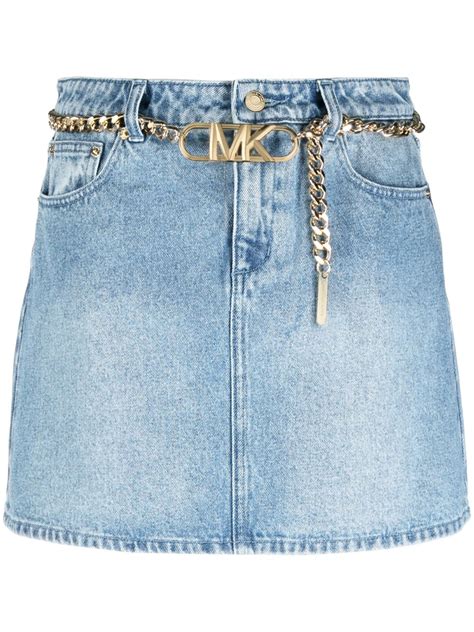 michael kors boys skirts|Michael Kors denim skirts.